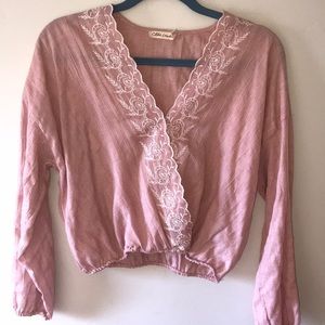 Blush Pink Blouse